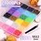 18,000pcs Multicolor 3mm Flatback Resin Rhinestones for Crafts – Rainbow Gems for Nail Art, DIY Jewelry, Shoes, Clothing, Scrapbooking + 3x10ml B7000 Glue